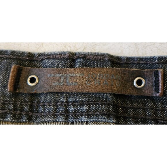 Jordan Craig Jeans Mens 36 x 32 * Fits Like 34" Straight Wide Denim Pants - Picture 11 of 16